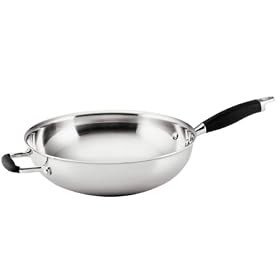Anolon Advanced Clad 12-Inch Open Stir Fry with Helper Handle by Anolon