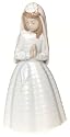 Nao  Girl Praying Porcelain Figurine