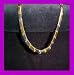 MAGNETIC THERAPY 3 Tone Link Necklace for Pain Therapy