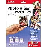 Canon Create-Your-Own Photo Album Pocket Sized, 3 x 3 Inches, 2 Kits (0041B009)