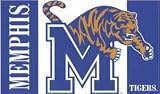 Memphis Tigers 3'x5' Flag - COLLEGE ATHLETICS Sports Merchandise