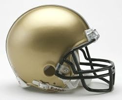 Army Black Knights Replica Mini Helmet w/ Z2B Mask - College Athletics Sports Merchandise