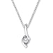 Sirena Diamond Pendant 1/8ct