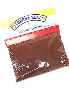 Corona Real Chorizo Chili Mix, 3 oz. by Corona Real