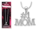 #1 MOM Silver Pendant Necklace