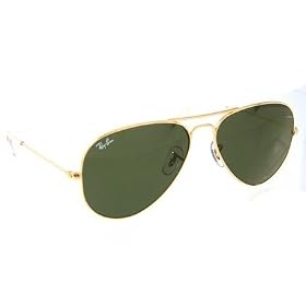 Ray Ban RB3025 Aviator Sunglasses - The Original Large Metal Aviator