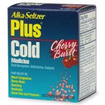Alka-Seltzer Plus Cold Medicine - Cherry Burst, Effervescent Tablets 20 ea