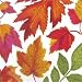 Autumn Leaves Beverage Napkins