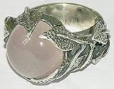 Sterling Silver Rings Mens Jewelry with Gemstone Handmade (rng272)