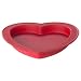 KitchenAid Silicone Bakeware Heart Cake Pan, Red