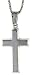 Sterling Silver Hollow Cross Pendant