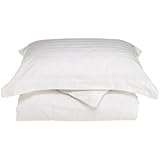 250 Thread Count Cotton Double Dobby Stripe Duvet Set