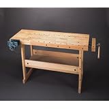 Woodmark Standard Woodworker Workbench with 7-inch Quick-release Vise