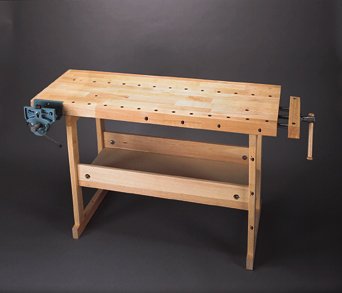 Woodmark Standard Woodworker Workbench with 7-inch Quick-release Vise