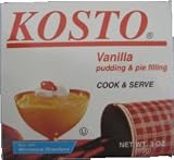 Review Kosto Foods  / Kosto Vanilla Pudding 3 oz 24 CT