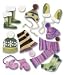 EK Success SPJB203 Jolee's Boutique Hats and Scarves Dimensional Stickers