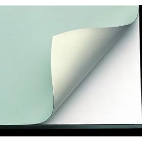 Alvin Vinyl Board Cover in Green with Cream - 31 x 42 Inches