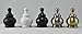 Urbanest Crown Lamp Finial, Black, 2-inch Tall