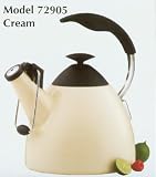 Review Evco International 72905.00 / Farberware Millennium Autopour 2-1/2-Quart Teakettle, Cream