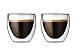Bodum Pavina 2-Ounce Double-Wall Thermo Glasses (Espresso/Shot), Set of 2