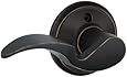 Schlage F170AVA716LH Avanti Left Hand Dummy Lever, Aged Bronze