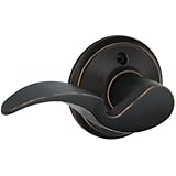 Schlage F170AVA716LH Avanti Left Hand Dummy Lever, Aged Bronze