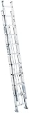 Werner 16-Foot 250-Pound Duty Rating Aluminum Flat D-Rung Extension Ladder #D1316-2