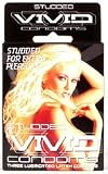 Vivid Studded Lubricated Latex Condoms 3 Pack
