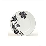 By Mikasa Cocoa Blossom Accent Plate, Iris