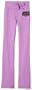 Guess Girls 7-16 Acid Wash Pant With Flocking,Lavender,M(10/12)