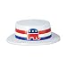Skimmer Hat with Republican Elephant Band Adult