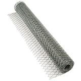 Fine Mesh Galvanised Chicken Wire - 5m x 0.6m x 25mm
