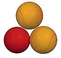 Sachet de 3 balles de Tennis en mousse Basse Densité Ø 70 mm