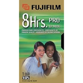 Fuji 23022161 Pro Vhs Video Tape (8 Hrs.)
