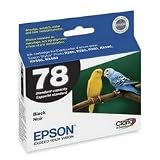 Epson® T078120 Claria Ink, 450 Page-Yield, Black