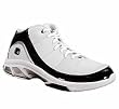 AND1 Men's Fly Moves Basketball Mid - White/Black Patent