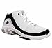 AND1 Men's Fly Moves Basketball Mid - White/Black Patent