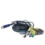 4 port compact ps/2 kvm switch