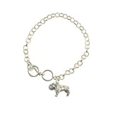 Bulldog Charm Bracelet by 