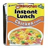 Instant Lunch Noodles, 2.25 oz., 12/CT, Chicken (MJK90121).