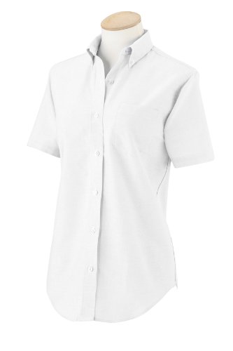 Van Heusen 59850 Ladies' Short-Sleeve Wrinkle-Resistant Oxford