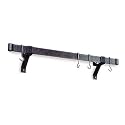 Enclume RB-48-HS Premier 48-Inch Rolled End Bar Wall Rack, Hammered Steel