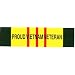 PROUD VIETNAM VETERAN decal bumper sticker