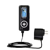 Rapid Wall / AC Charger for the Sandisk Sansa c200 - Gomadic Brand w/ TipExchange Technology