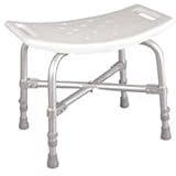 Bariatric Heavy Duty Bath Bench, Style: Without Backrest