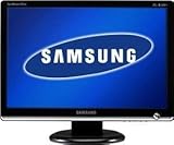 Samsung Syncmaster 206BW 20 Zoll Widescreen TFT Monitor DVI (Kontrast 3000:1, 2ms Reaktionszeit) (Auflösung 1680 x 1050 Bildpunkte)