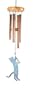 Woodstock Percussion WPCBR Wind Petal Cat Chime, Bronze