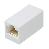 サンワサプライ RJ-45用中継アダプタ(エンハンスドカテゴリ5) ADT-EX-5EKの画像