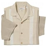 Tehama Mens Colorblock Silk Camp Shirts