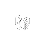 モレックス(molex) リセプタクルプラグハウジング 1625-04R1 (10個入/袋)
